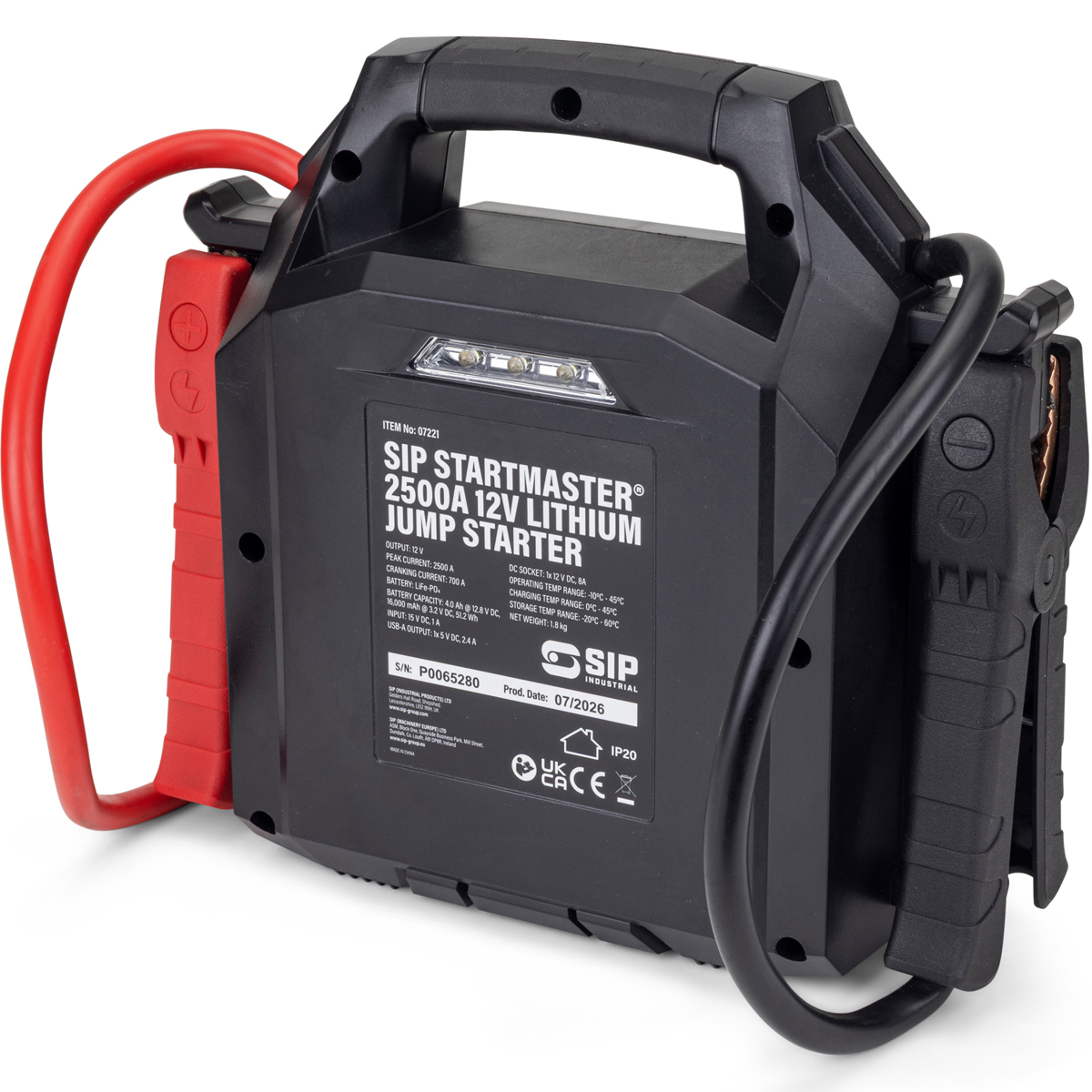 SIP 2500A 12V Lithium Jump Starter